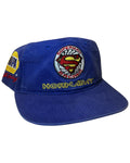 Vintage 90s Nascar Superman Snapback Hat KIF Vintage