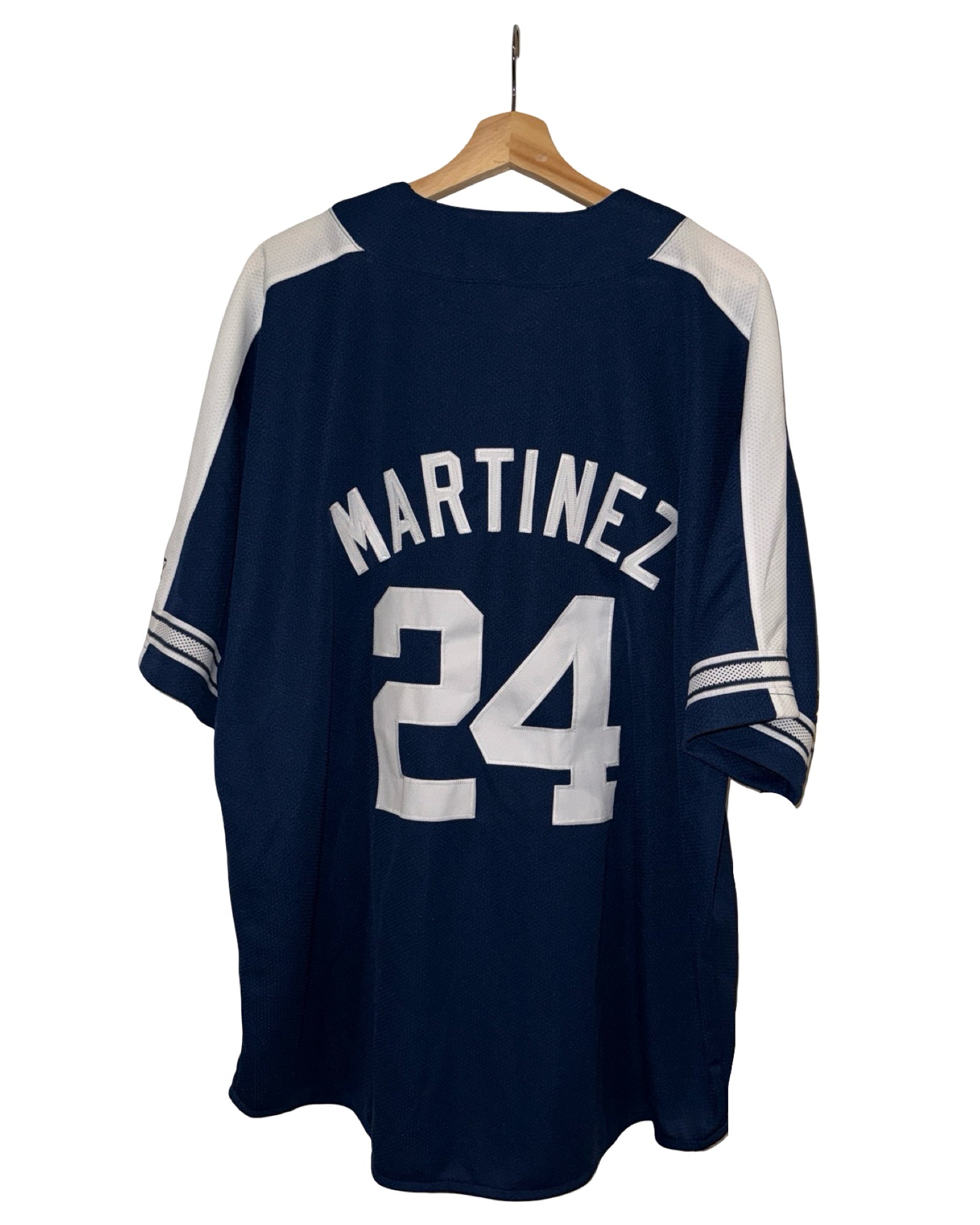 Vintage 90s New York Yankees #24 Tino Martinez Starter Jersey KIF Vintage