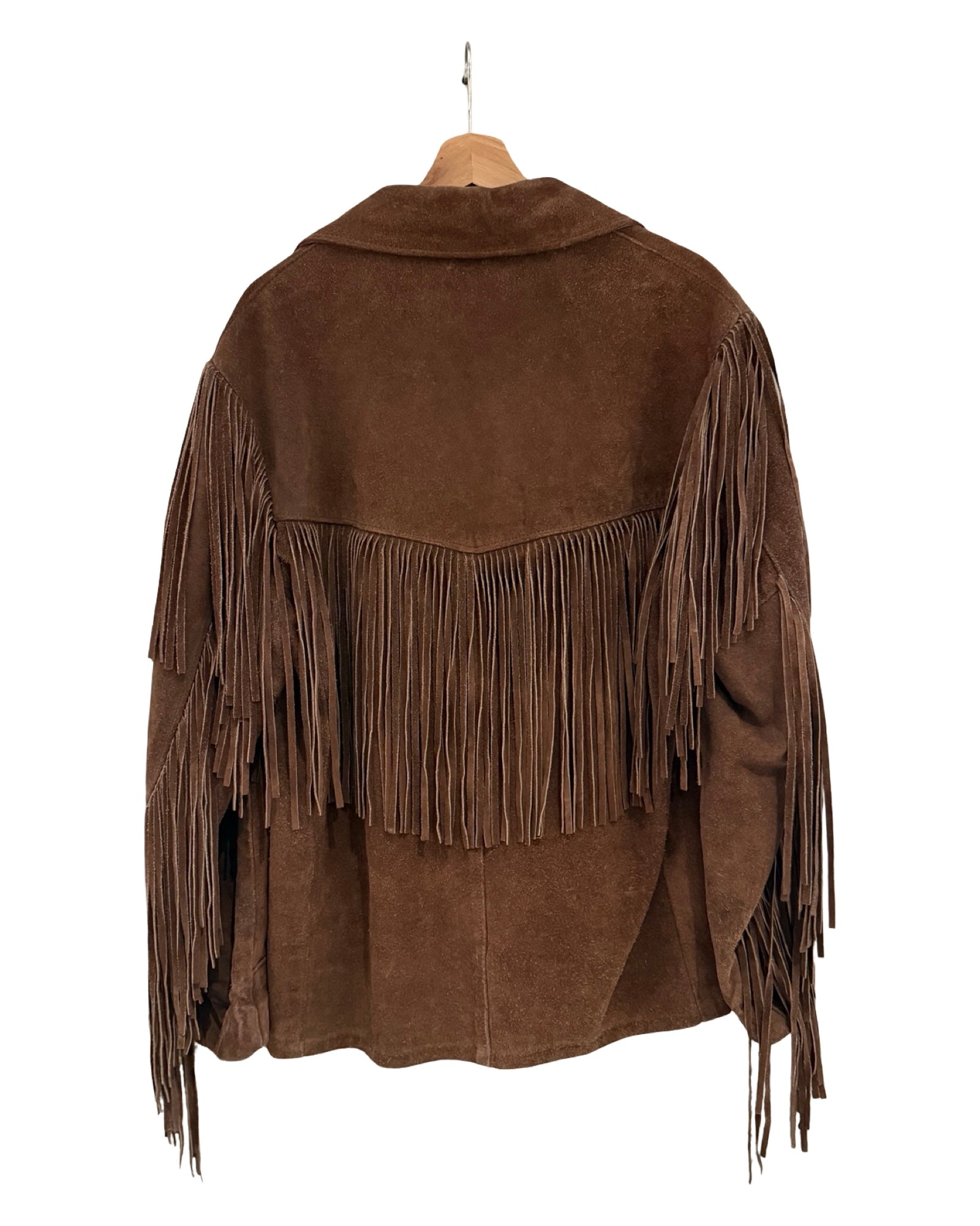 Vintage 80s Schott Western Fringes Suede Jacket KIF Vintage