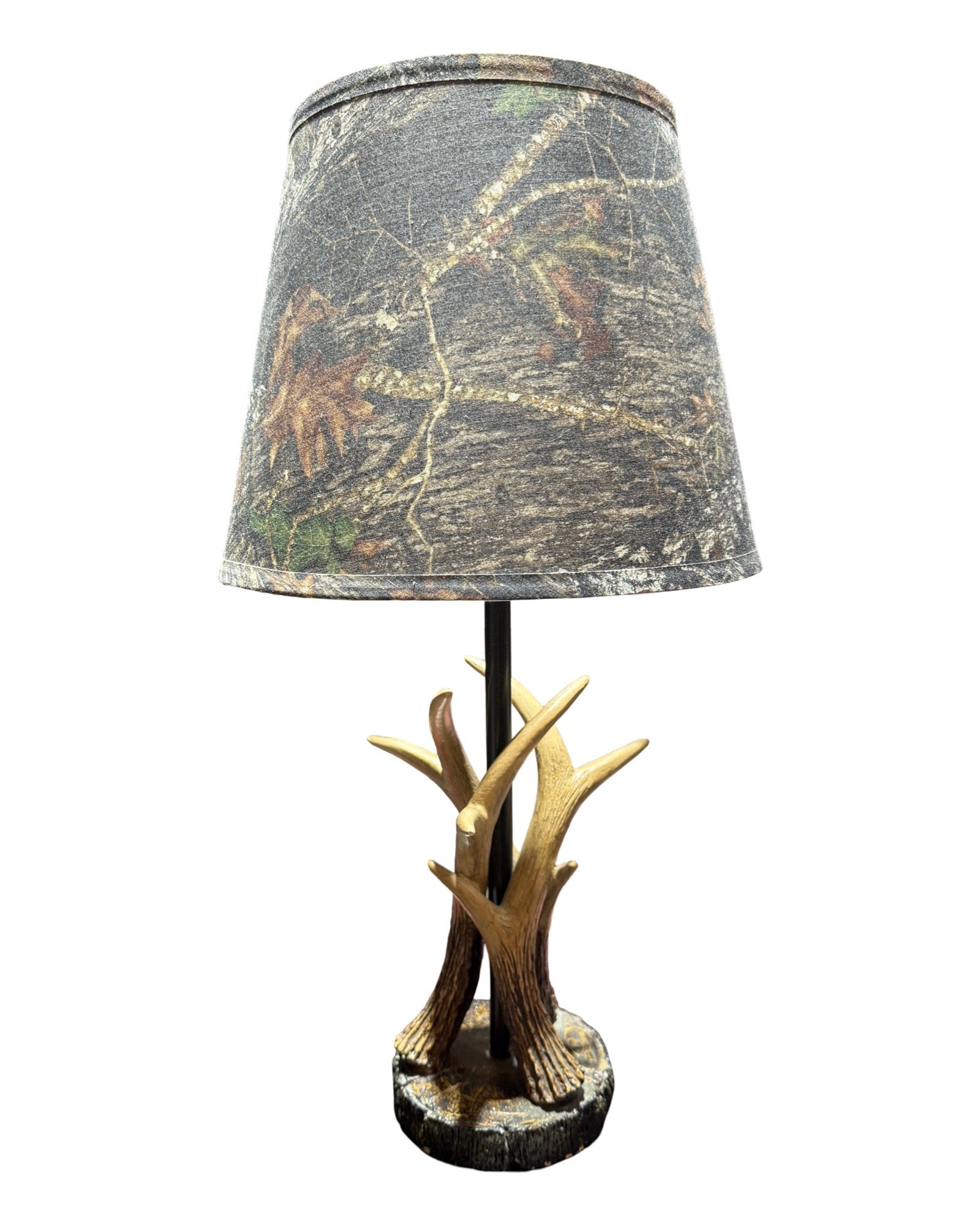 Lámpara con diseño de camuflaje Mossy Oaks vintage