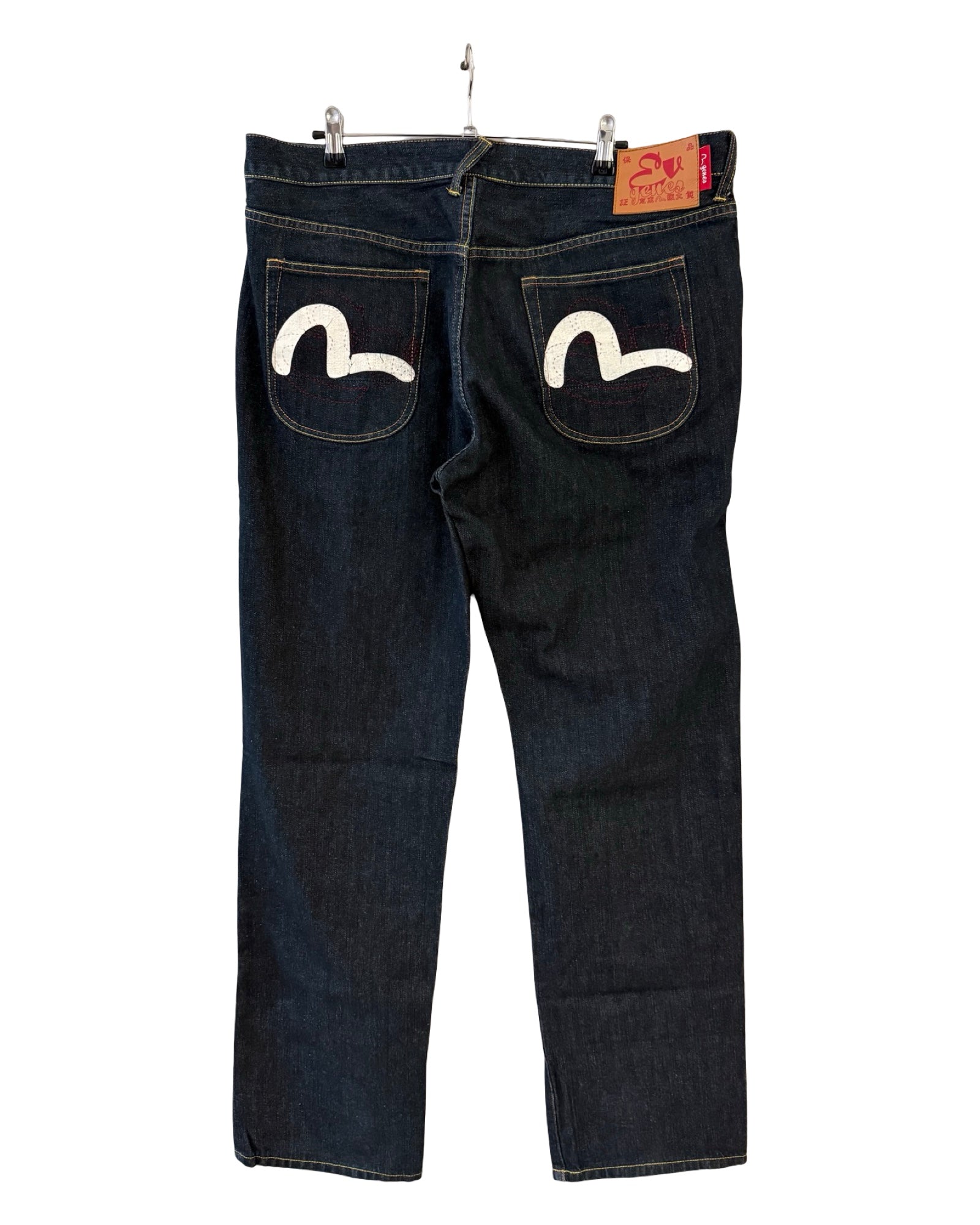 38x34 Jeans Evisu vintage y2k azul oscuro