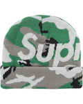Gorro FW25 Supreme Camuflaje Nieve Verde