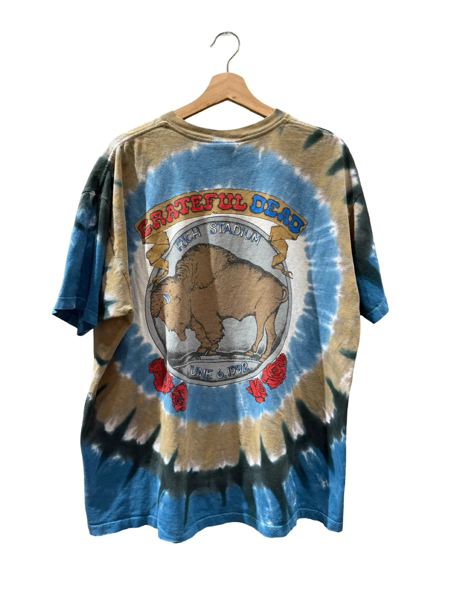 Vintage 2000 Grateful Dead Buffalo Tye Dye Tee KIF Vintage