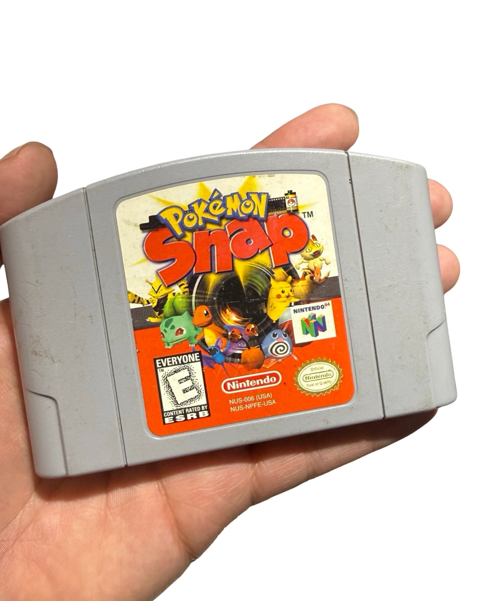 Cartucho de Pokémon Snap N64