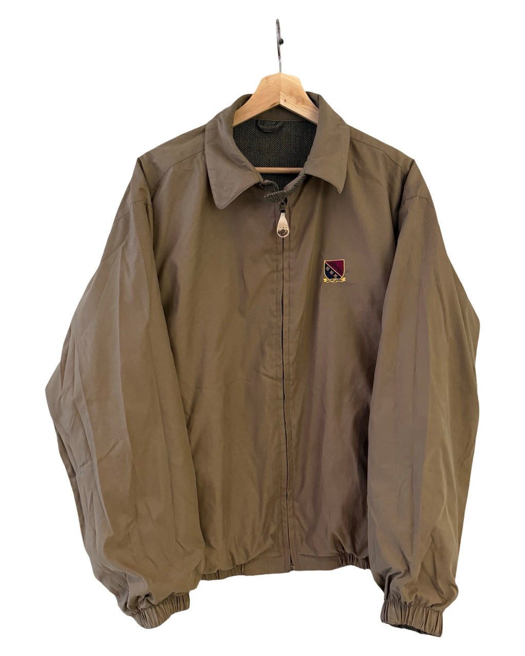 Vintage 90s Ralph Lauren Chaps Reversible Tweed Jacket