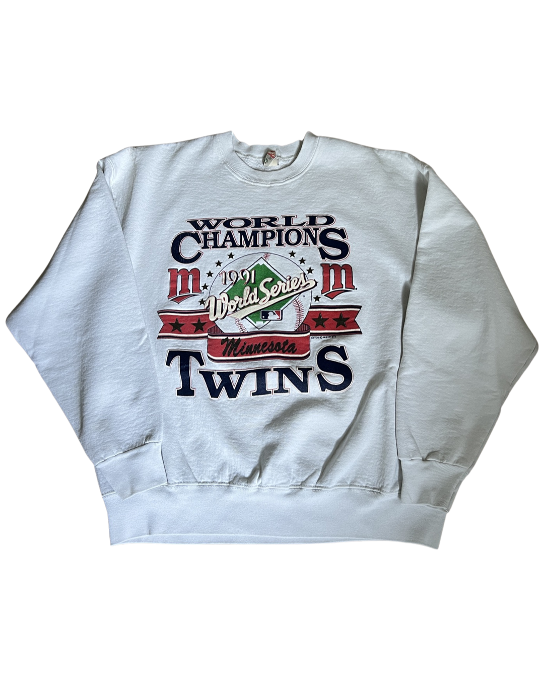 Vintage 1991 Minnesota Twins World Champions Crewneck KIF Vintage