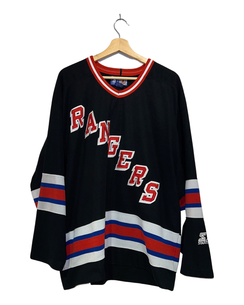 Vintage Rare 90s New York Rangers Black Starter Jersey KIF Vintage