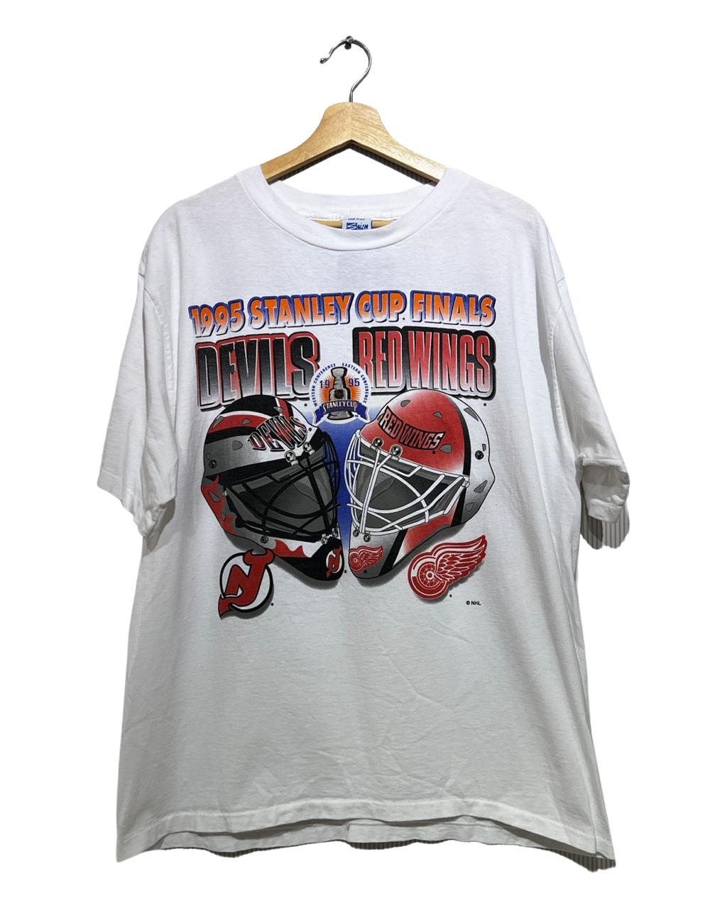 Vintage 1995 New Jersey Devils Stanley Cup Finals Tee KIF Vintage