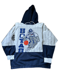 Vintage 90s Georgetown Hoyas Hooded Crewneck KIF Vintage