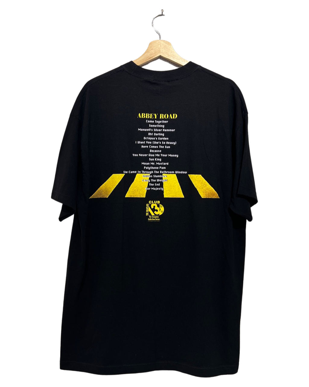 Vintage 1996 The Beatles Abbey Road Club Promo Tee KIF Vintage