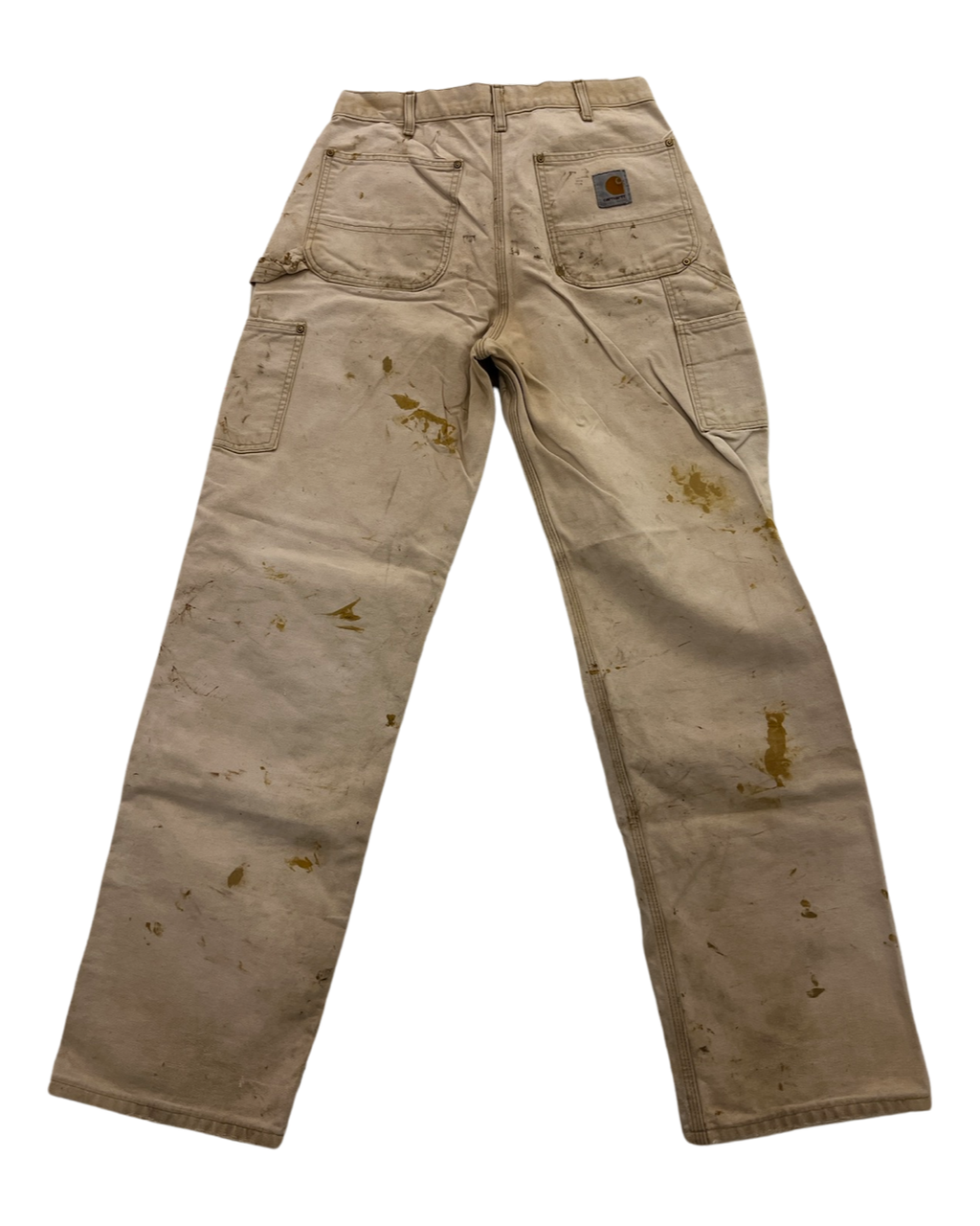 33 x 34 Vintage Distressed 90s Carhartt Double Knee Pants KIF Vintage