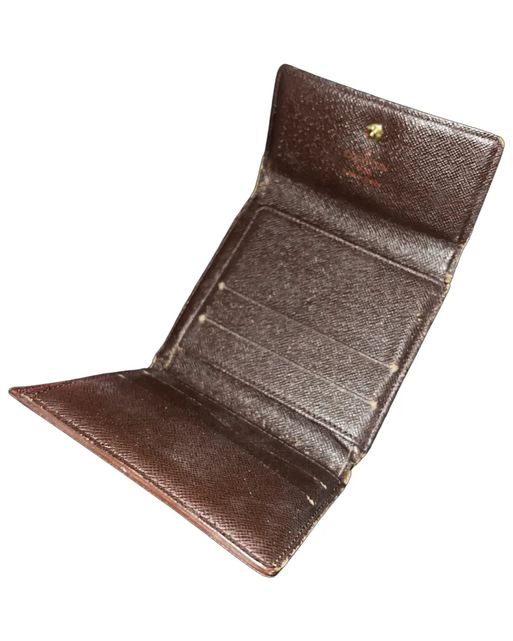 Vintage 90s Louis Vuitton Damier Tri-Fold Wallet KIF Vintage