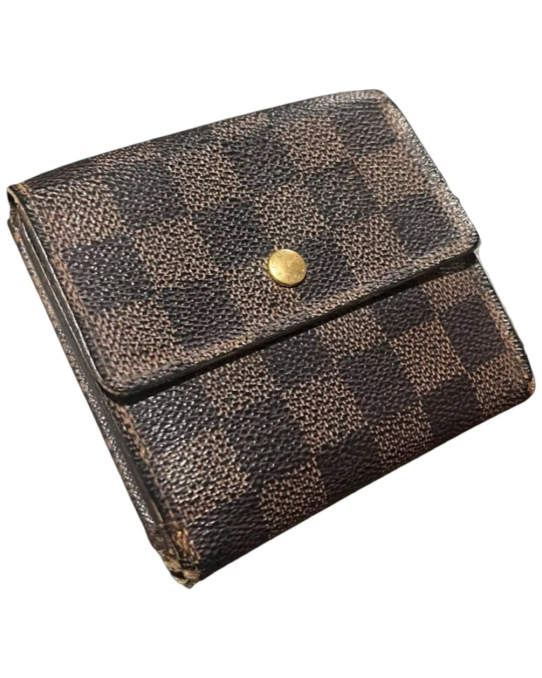 Vintage 90s Louis Vuitton Damier Tri-Fold Wallet KIF Vintage