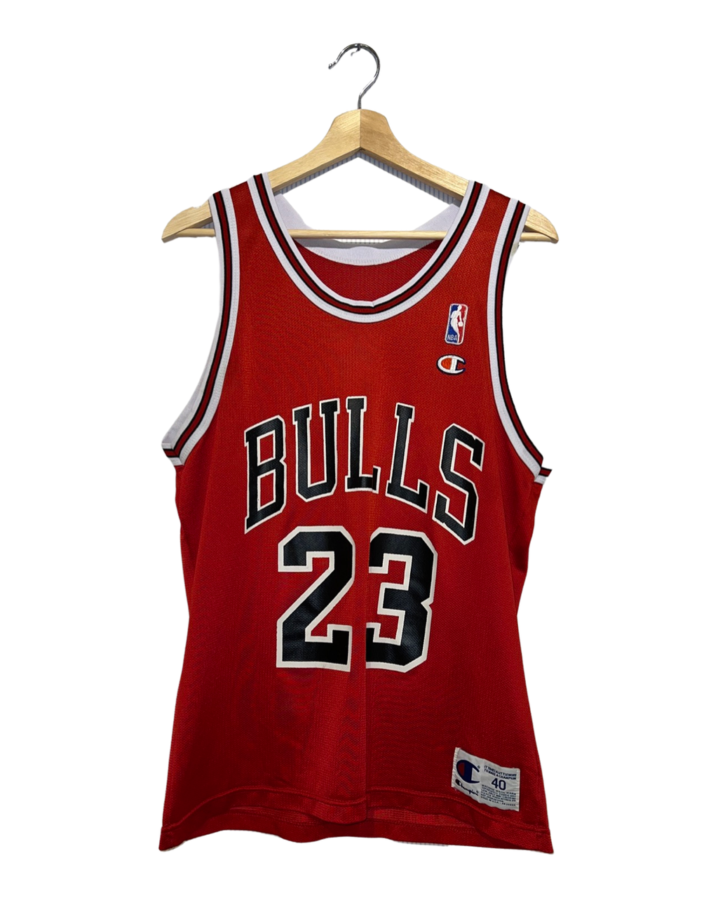 Vintage 90s Michael Jordan Chicago Bulls Champion Jersey sz 44 KIF Vintage