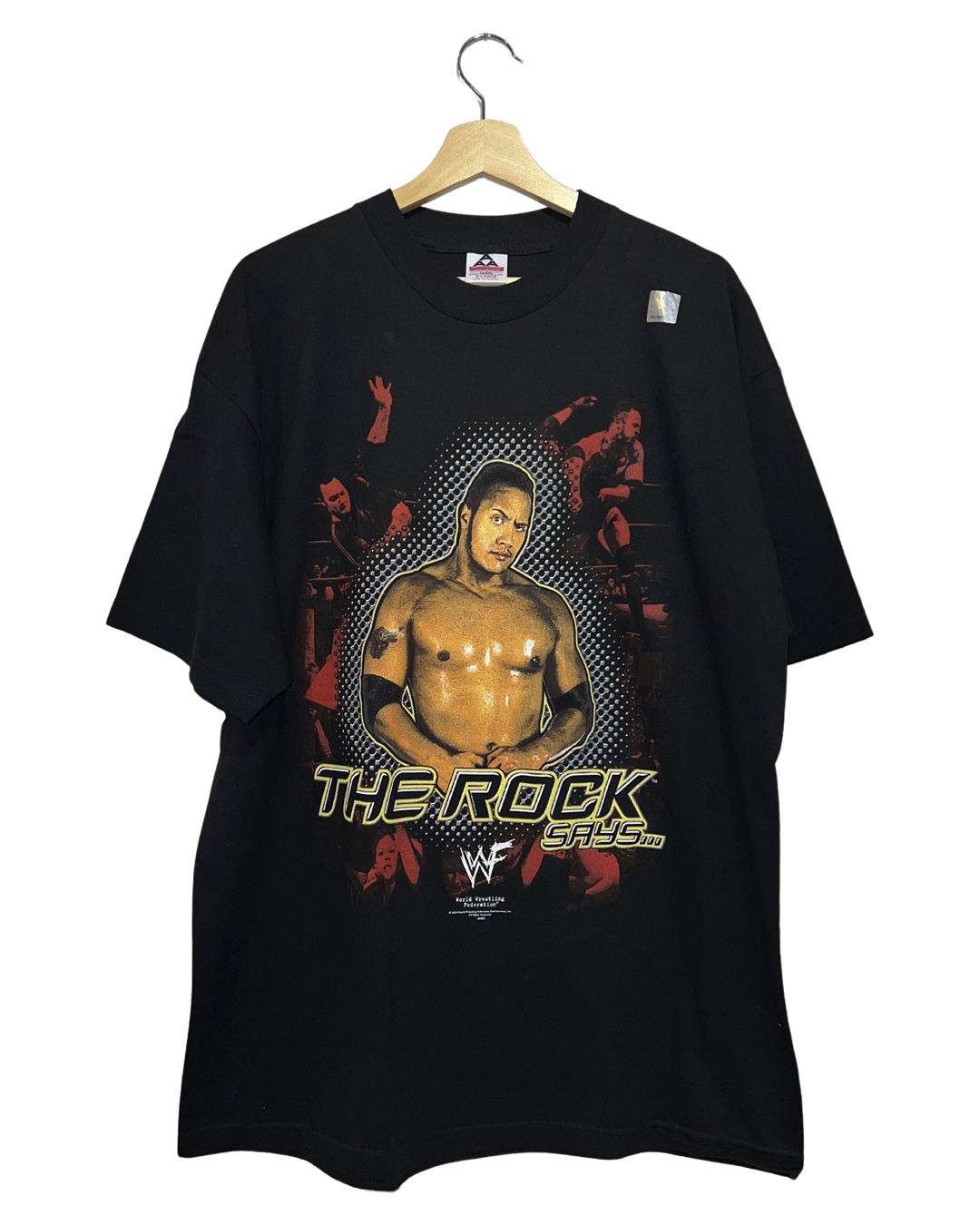 Vintage 1998 DS The Rock Smackdown Hotel Tee KIF Vintage