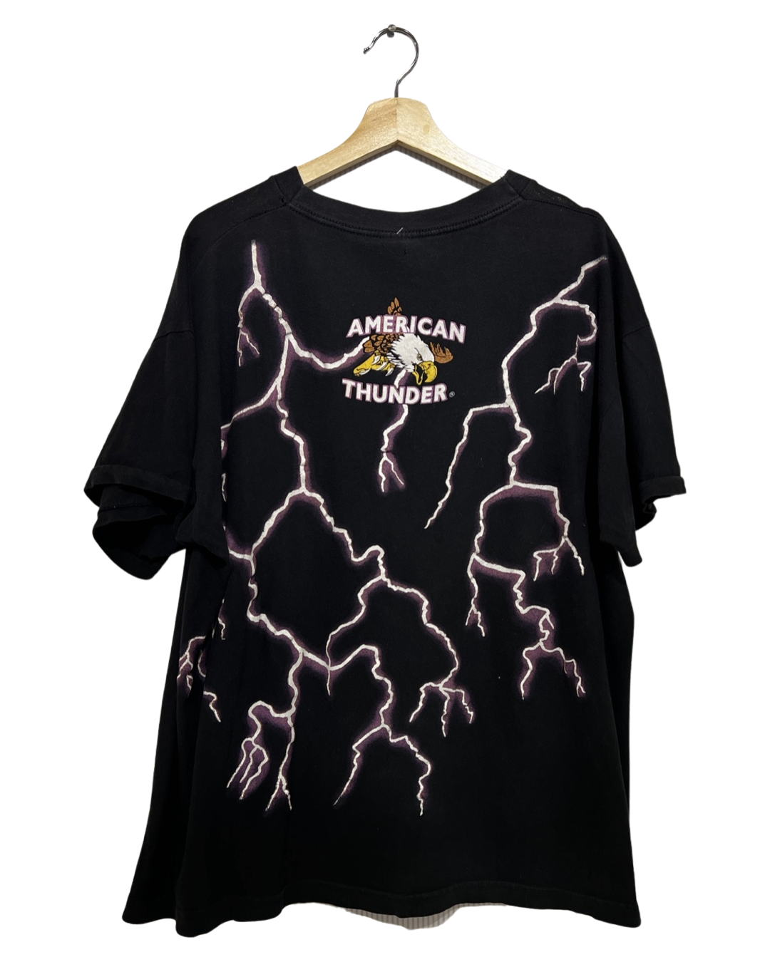 Vintage 90s Bulldog American Thunder AOP Tee KIF Vintage