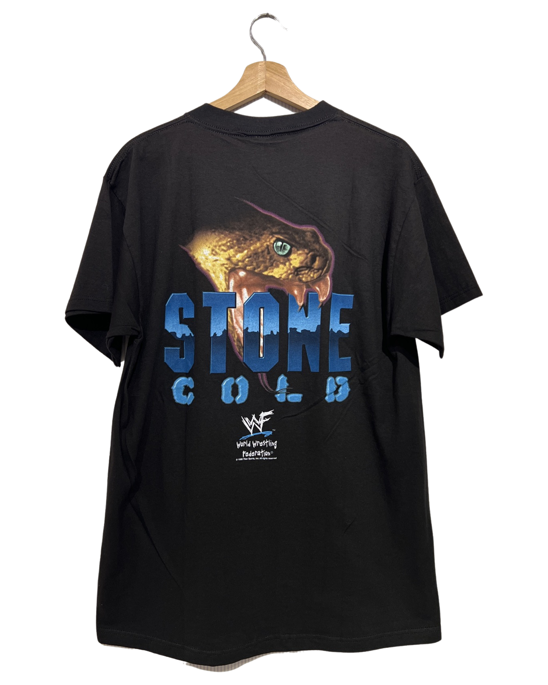 Vintage 1998 DS WWF Stone Cold Steve Austin Snake Tee KIF Vintage