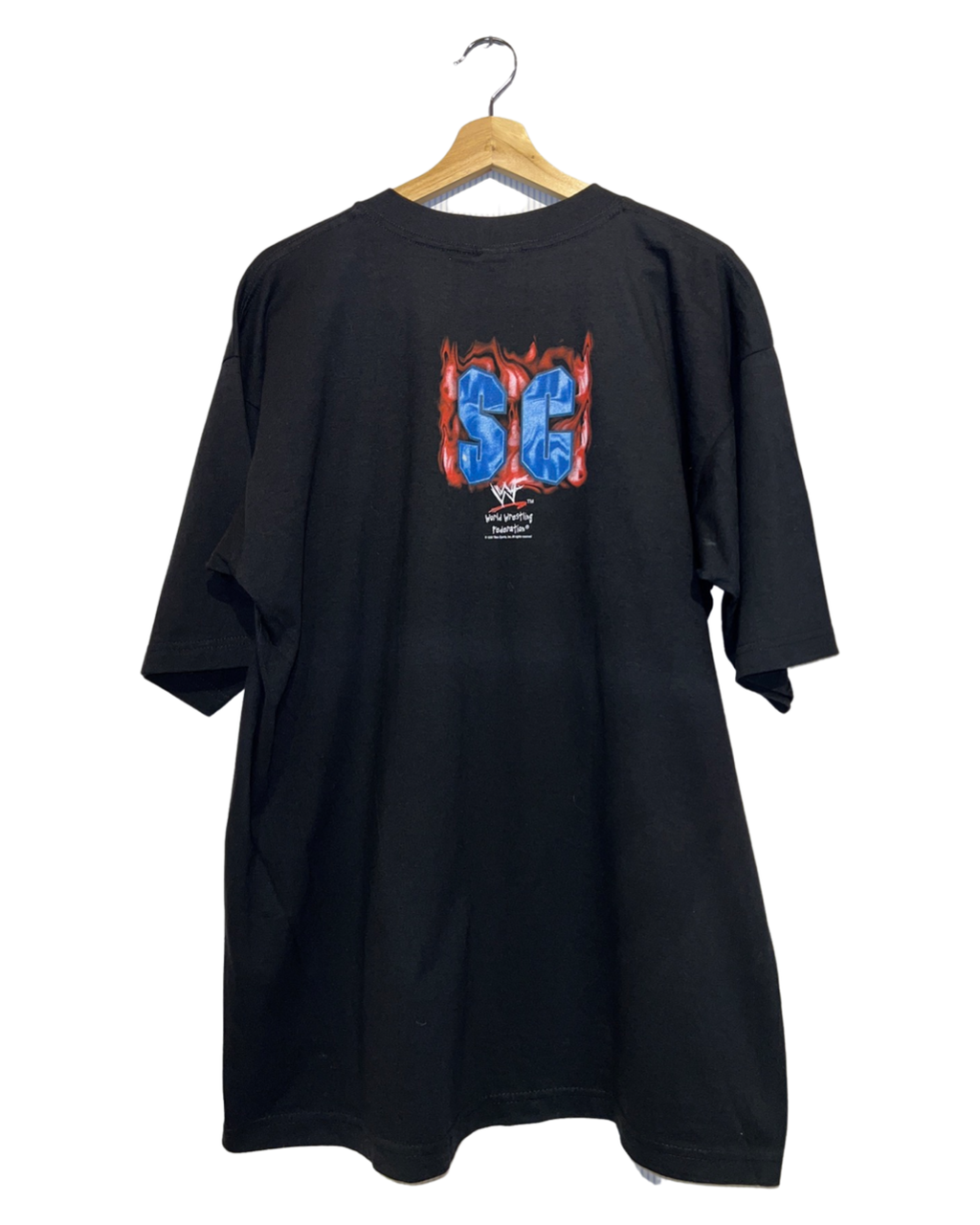 Vintage 1998 Deadstock Stone Cold Steve Austin Flames Tee KIF Vintage
