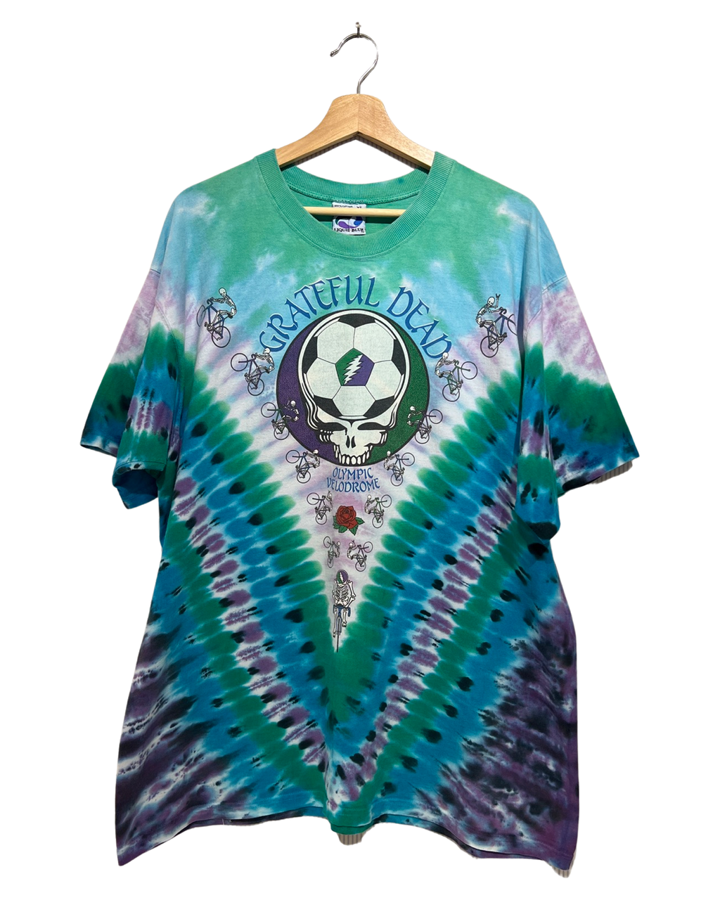 Vintage 1990 Grateful Dead Olympic Velodrome Tee KIF Vintage