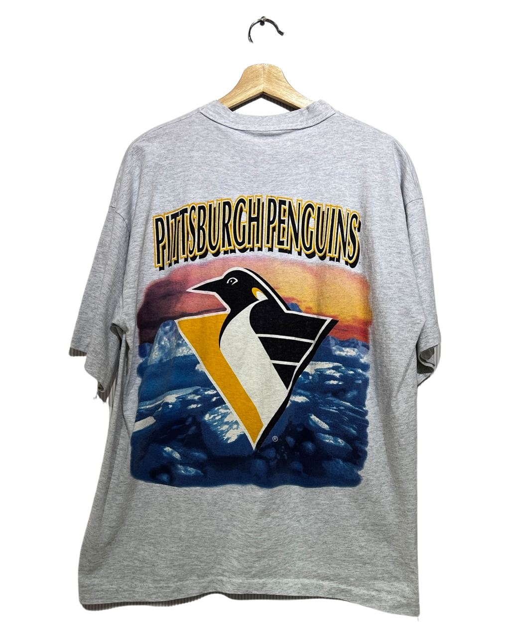 Vintage 90s Pittsburgh Penguins Double Sided Tee KIF Vintage