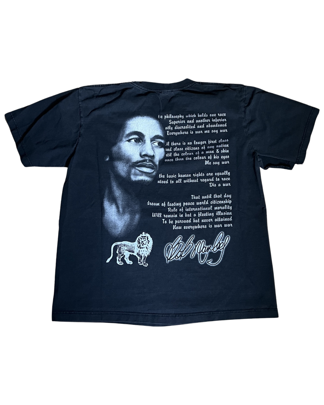 Vintage 90s Bob Marley Philosophy Tee KIF Vintage