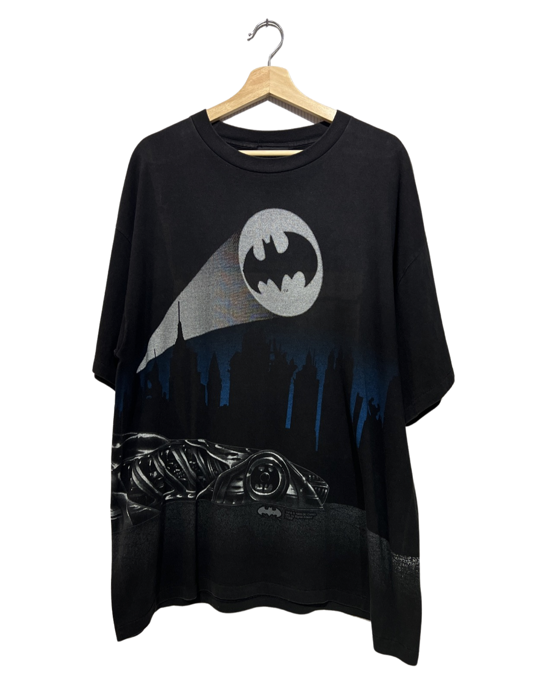 Vintage 1995 Batman All Over Print Movie Promo Tee KIF Vintage