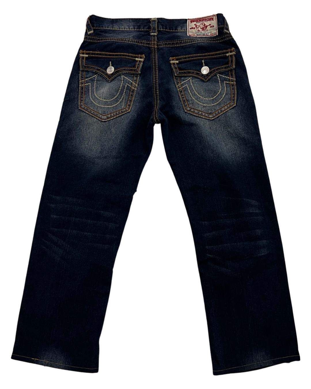 36 x 30 y2k Deadstock True Religion Ricky Made in USA Jeans KIF Vintage