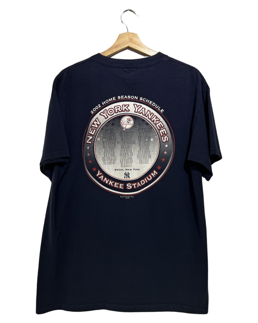 Vintage 2002 New York Yankees Dates Tee KIF Vintage