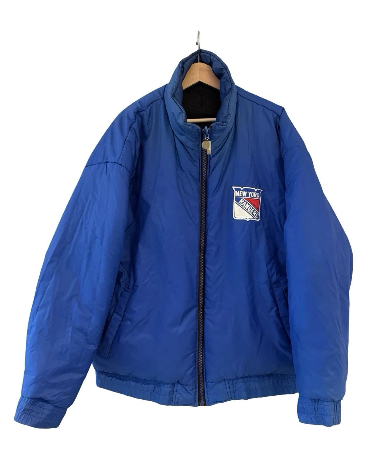 Vintage 90s Reversible New York Rangers Pro Player Jacket KIF Vintage