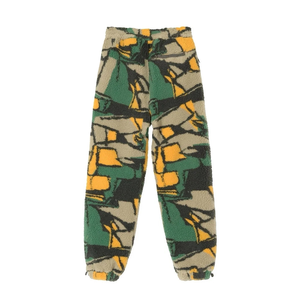 Rare Stussy Color Block Fleece Vest & Pants Set