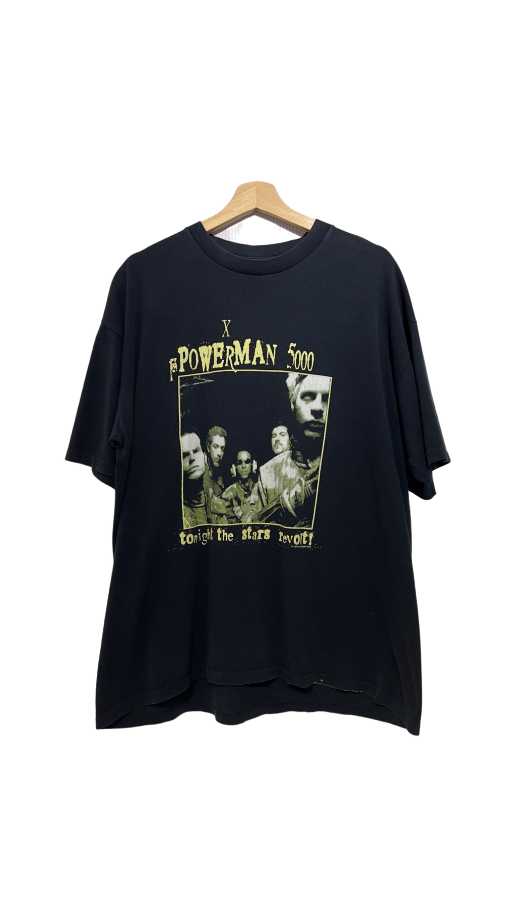 Vintage 1999 Powerman 5000 Stars Revolt Tour Tee KIF Vintage
