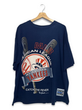 Vintage 1993 New York Yankees Catch The Fever Tee KIF Vintage