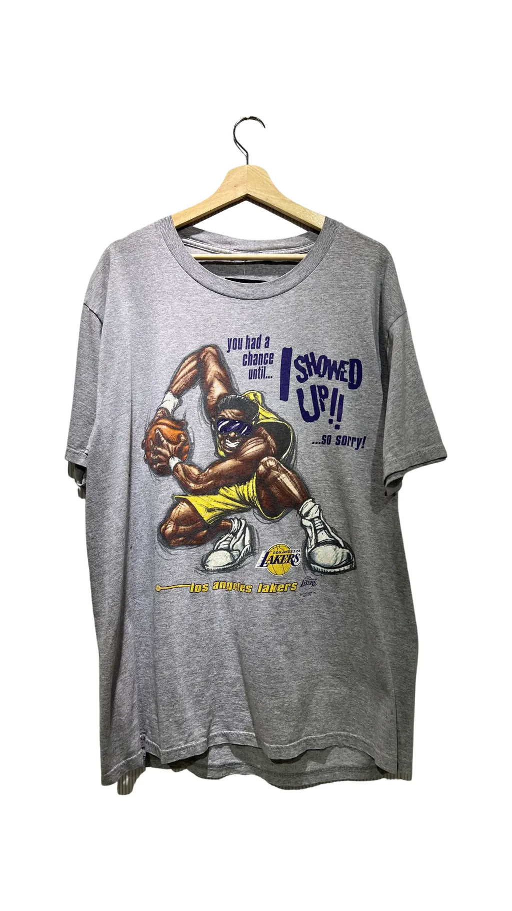 Vintage 90s Los Angeles Lakers Kareem Abdul Jabar Tee KIF Vintage