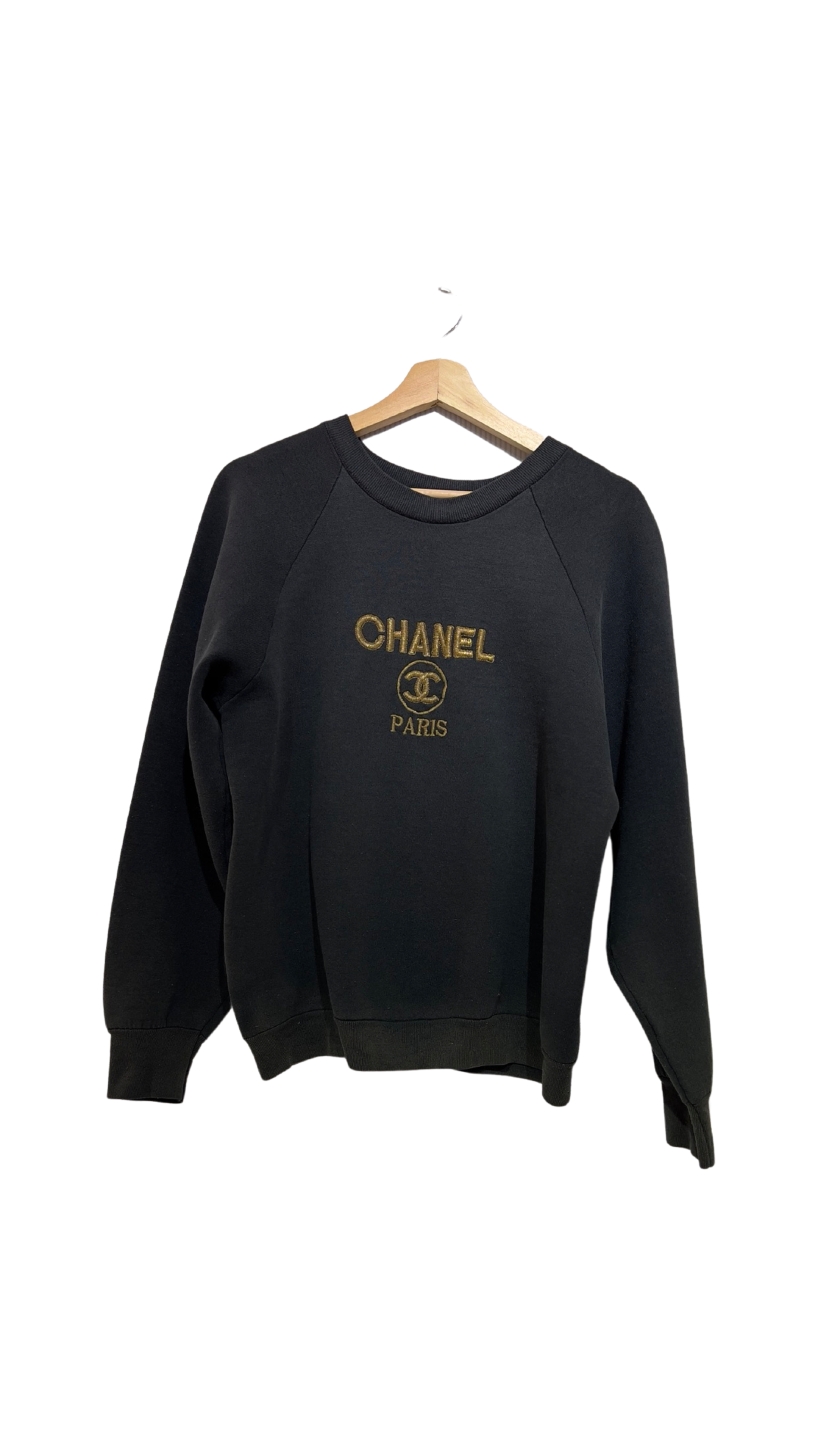 Vintage Rare 90s Bootleg Chanel Paris Crewneck KIF Vintage