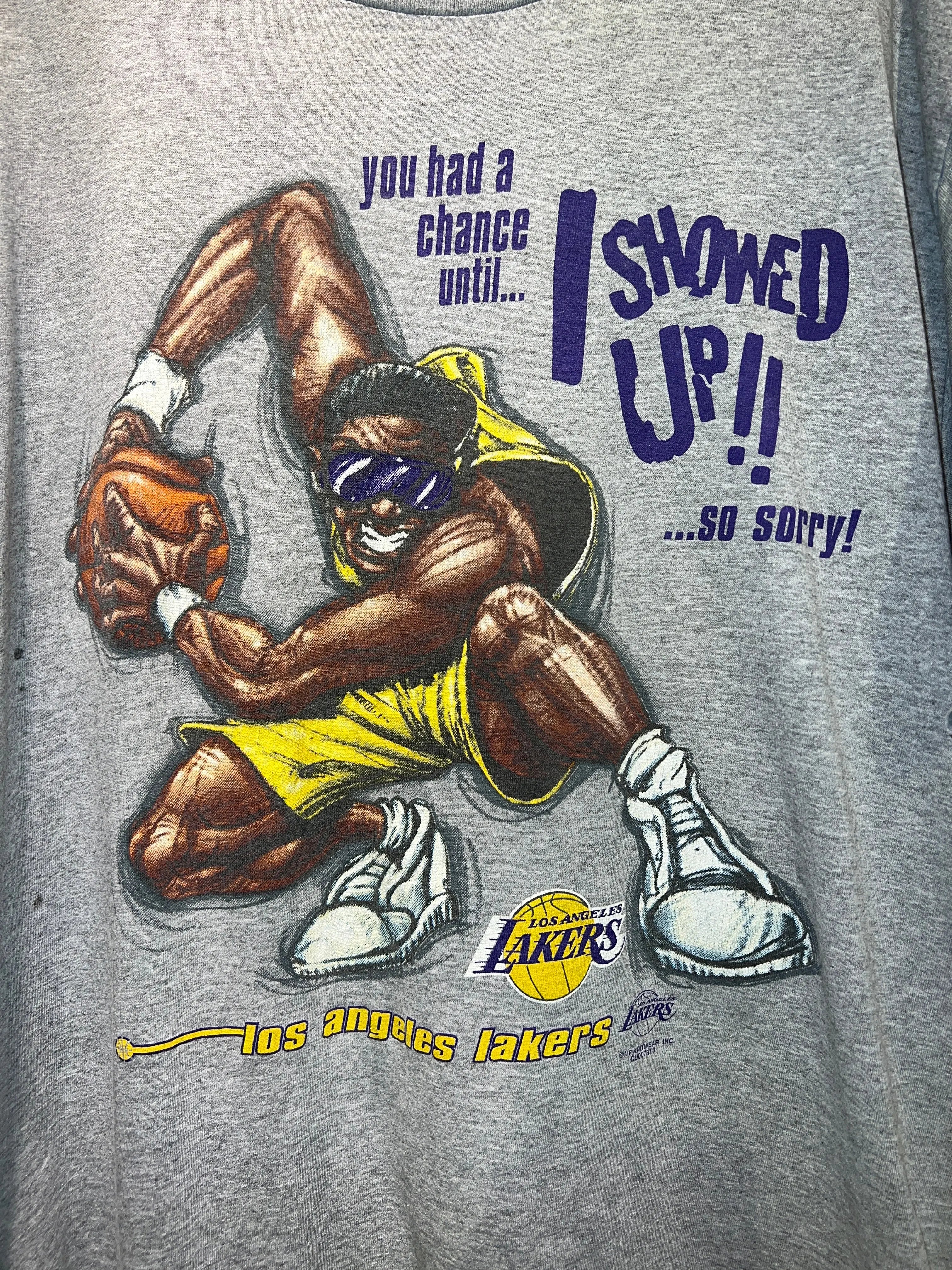 Vintage 90s Los Angeles Lakers Kareem Abdul Jabar Tee KIF Vintage