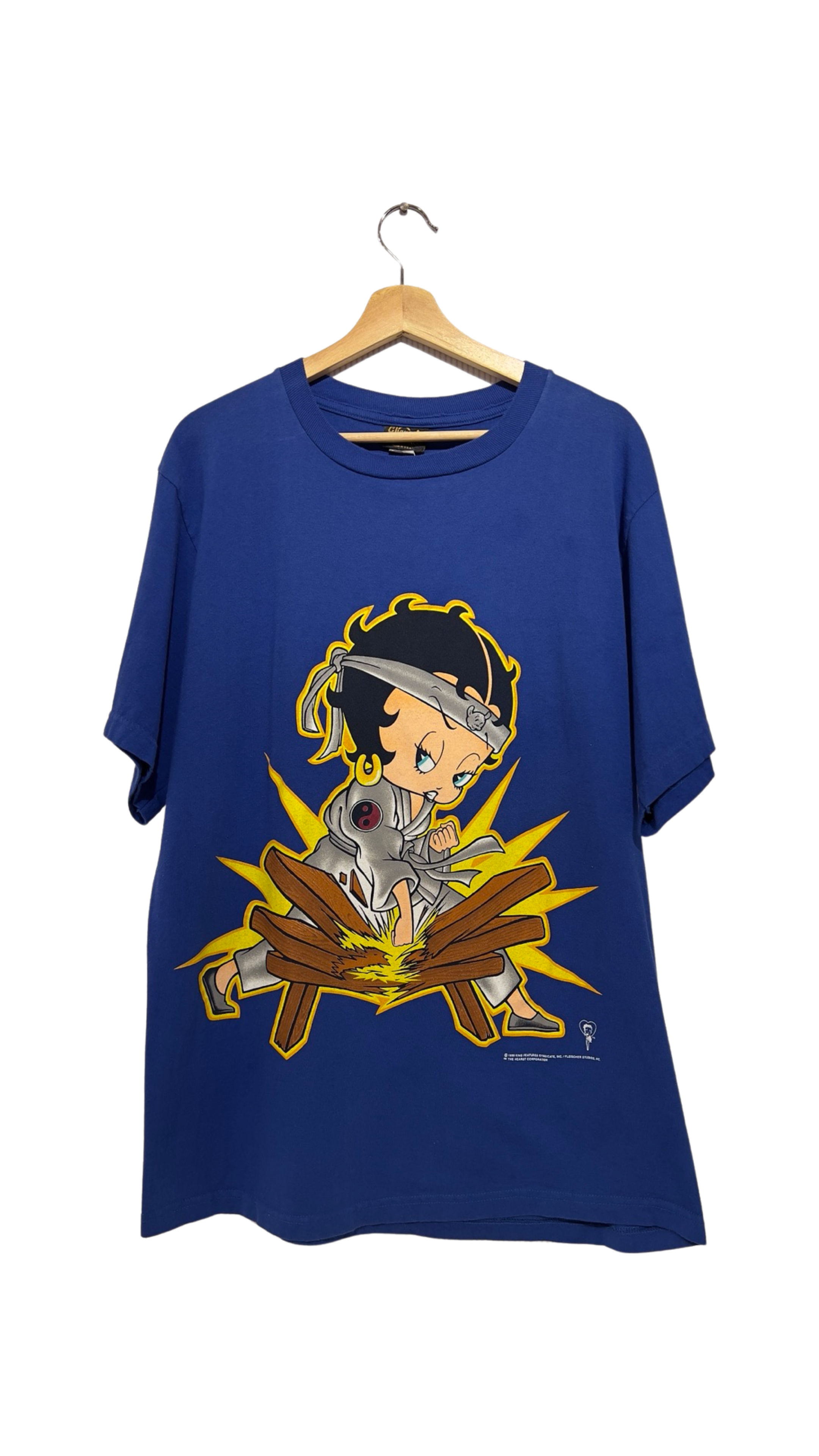 Vintage 1998 Betty Boop Karate Girls Rule Tee KIF Vintage