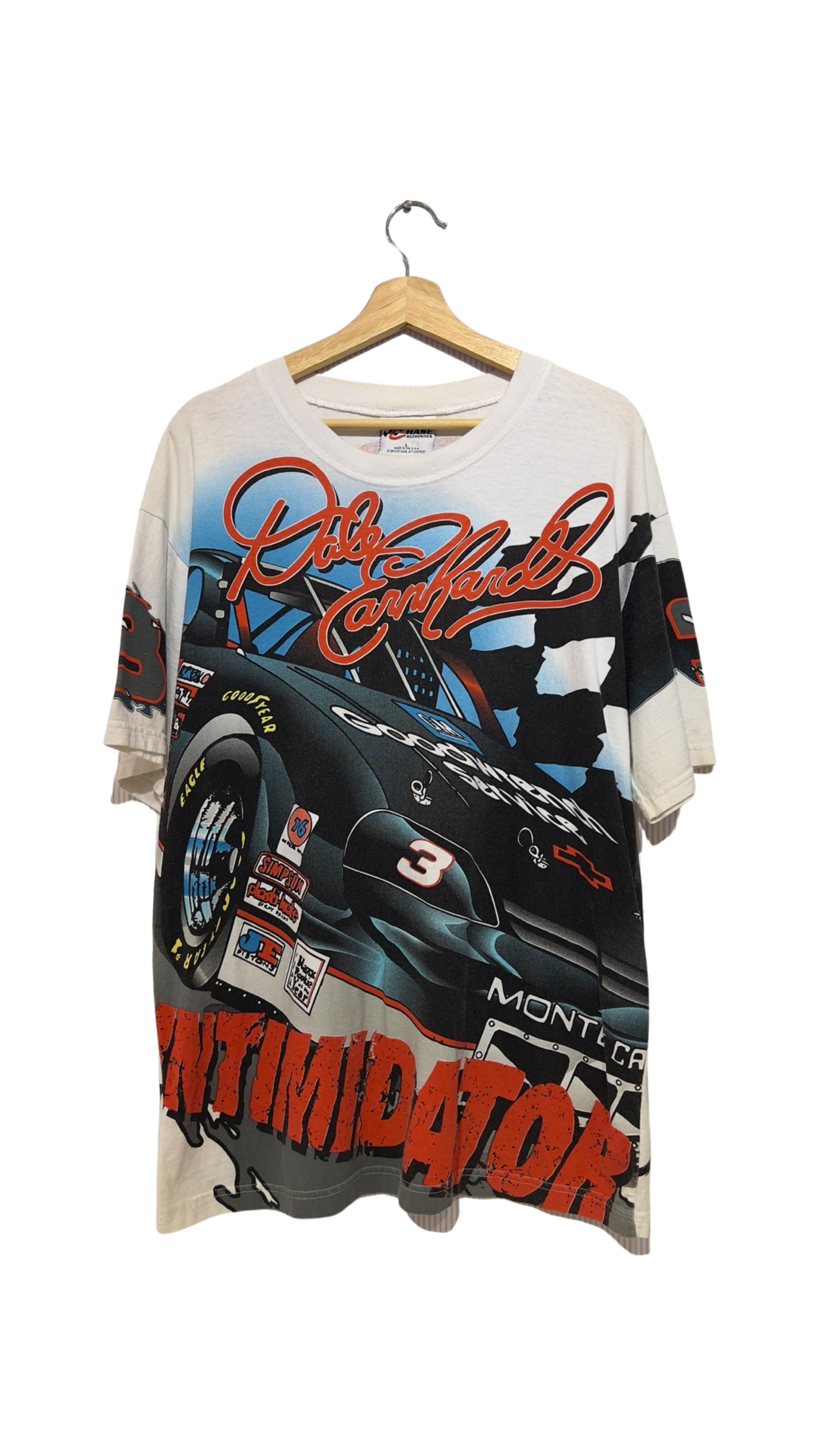 Vintage 90s Dale Earnhardt Sr Road To Victory Tee KIF Vintage