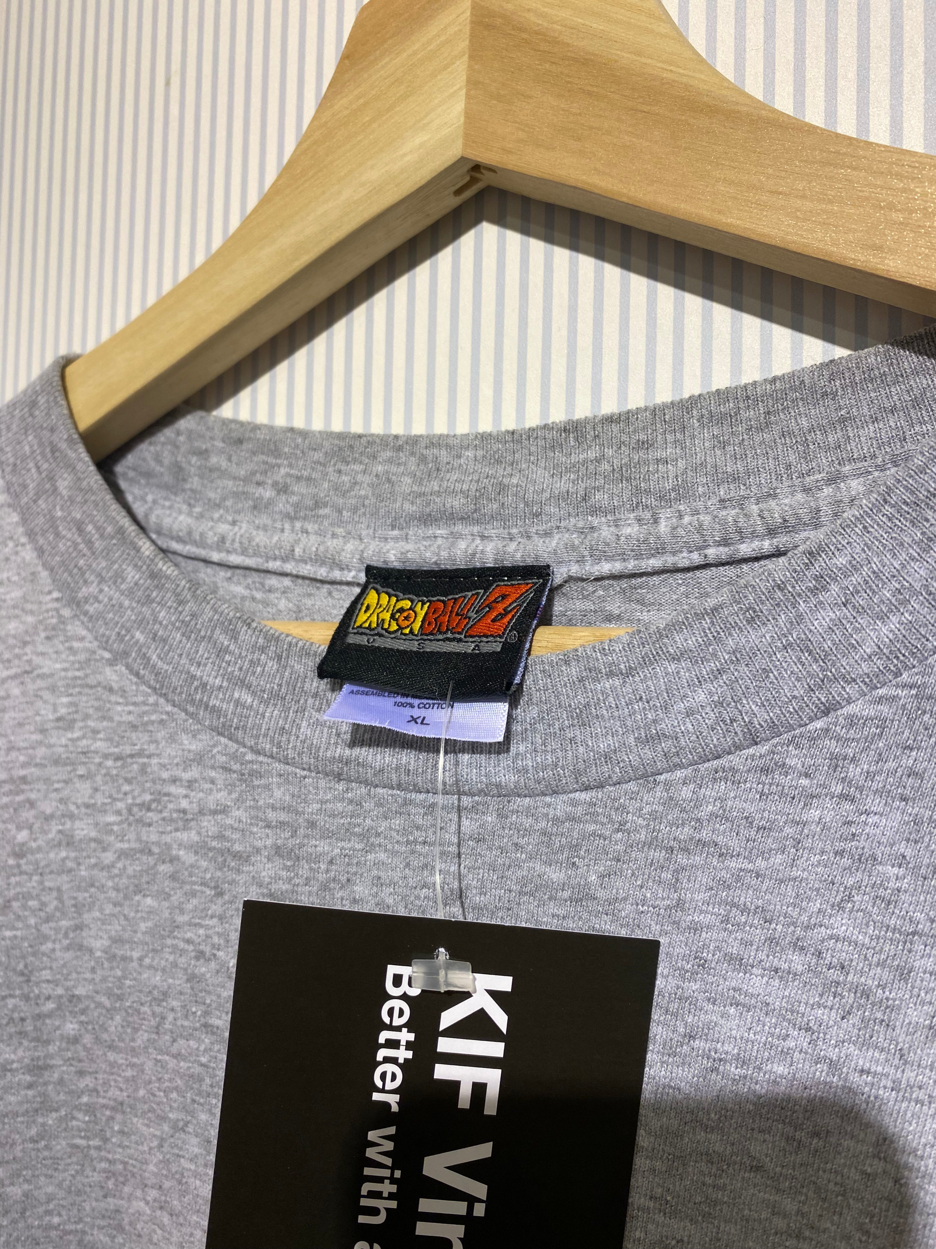 Vintage Rare 2002 Dragon Ball Z Super Saiyan Trio L/S Tee KIF Vintage