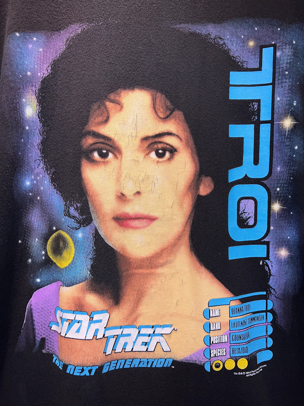 Vintage 1994 Star Trek Troi Promo Tee KIF Vintage