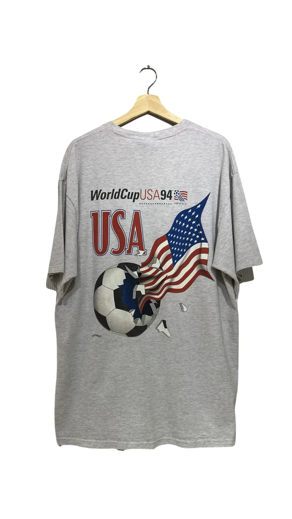 Vintage 1994 FIFA USA World Cup Double Sided Promo Tee KIF Vintage