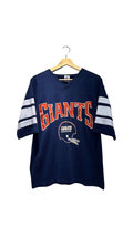 Vintage 90s New York Giants V Neck Half Sleeve Tee Vintage Woodbury