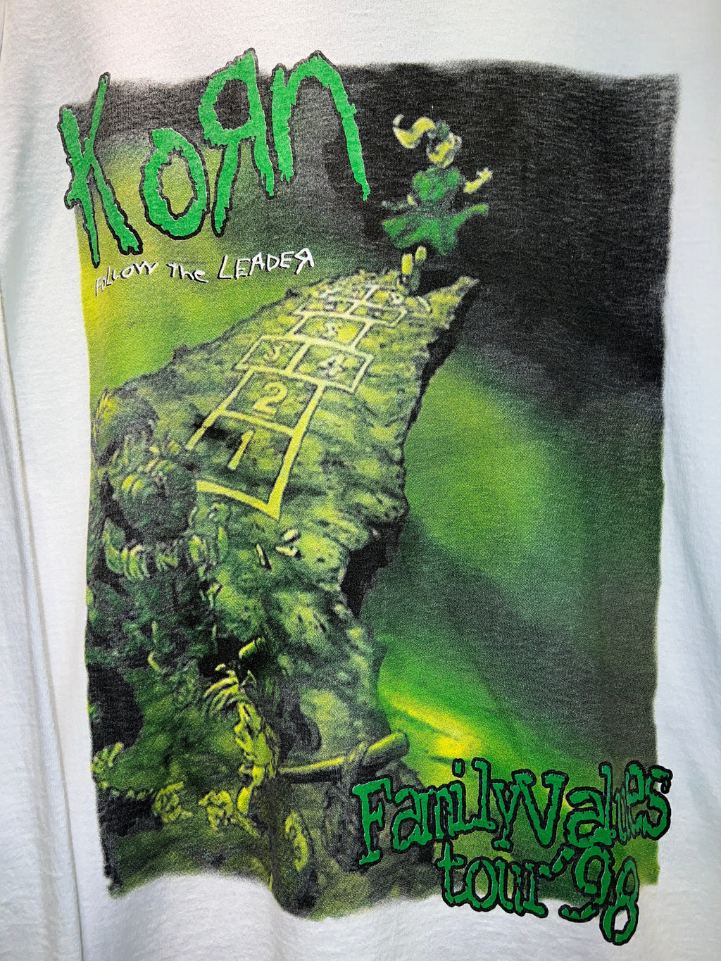 Vintage 1998 Korn Family Values LS Tour Tee KIF Vintage