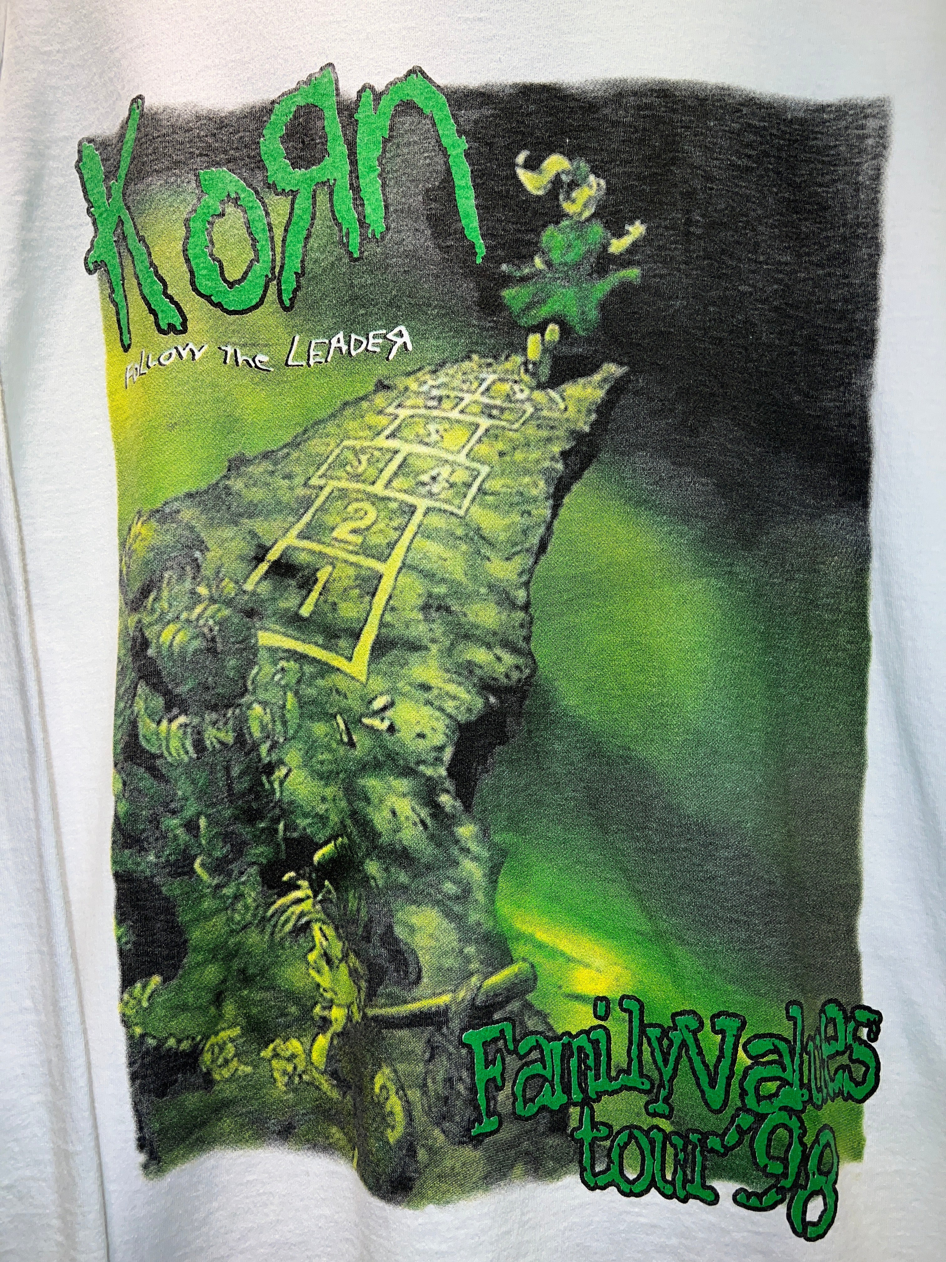 Vintage 1998 Korn Family Values LS Tour Tee KIF Vintage