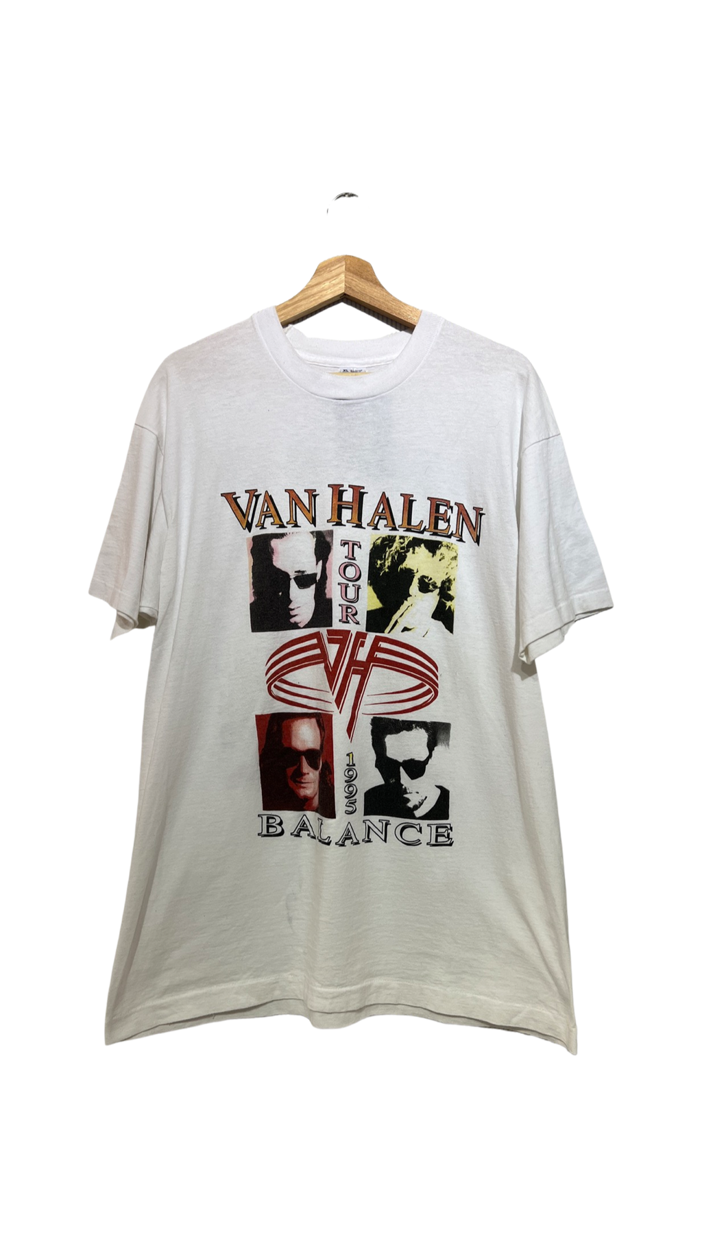 Vintage 1995 Van Halen Balance Tour Teee KIF Vintage