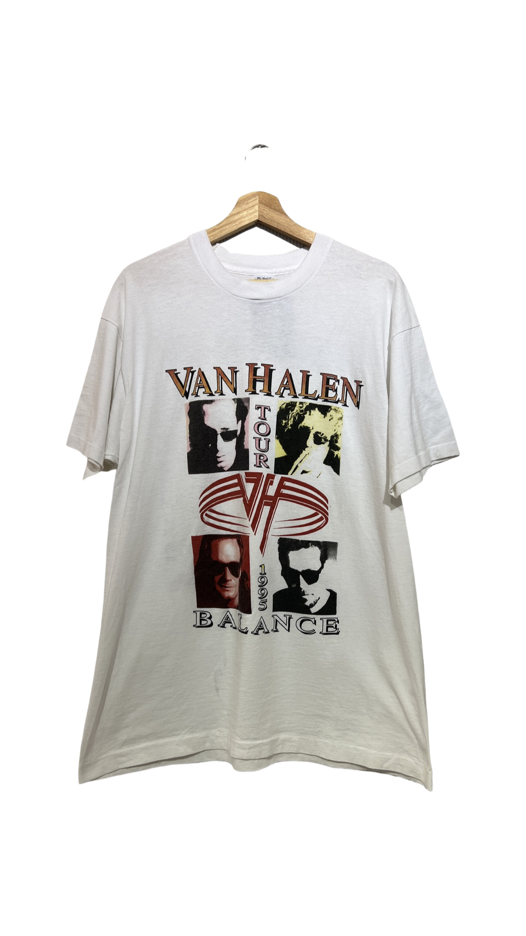 Vintage 1995 Van Halen Balance Tour Teee KIF Vintage