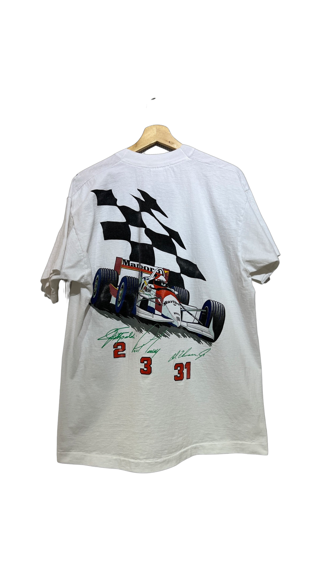 Vintage 90s Marlboro F1 Double Sided Tee KIF Vintage