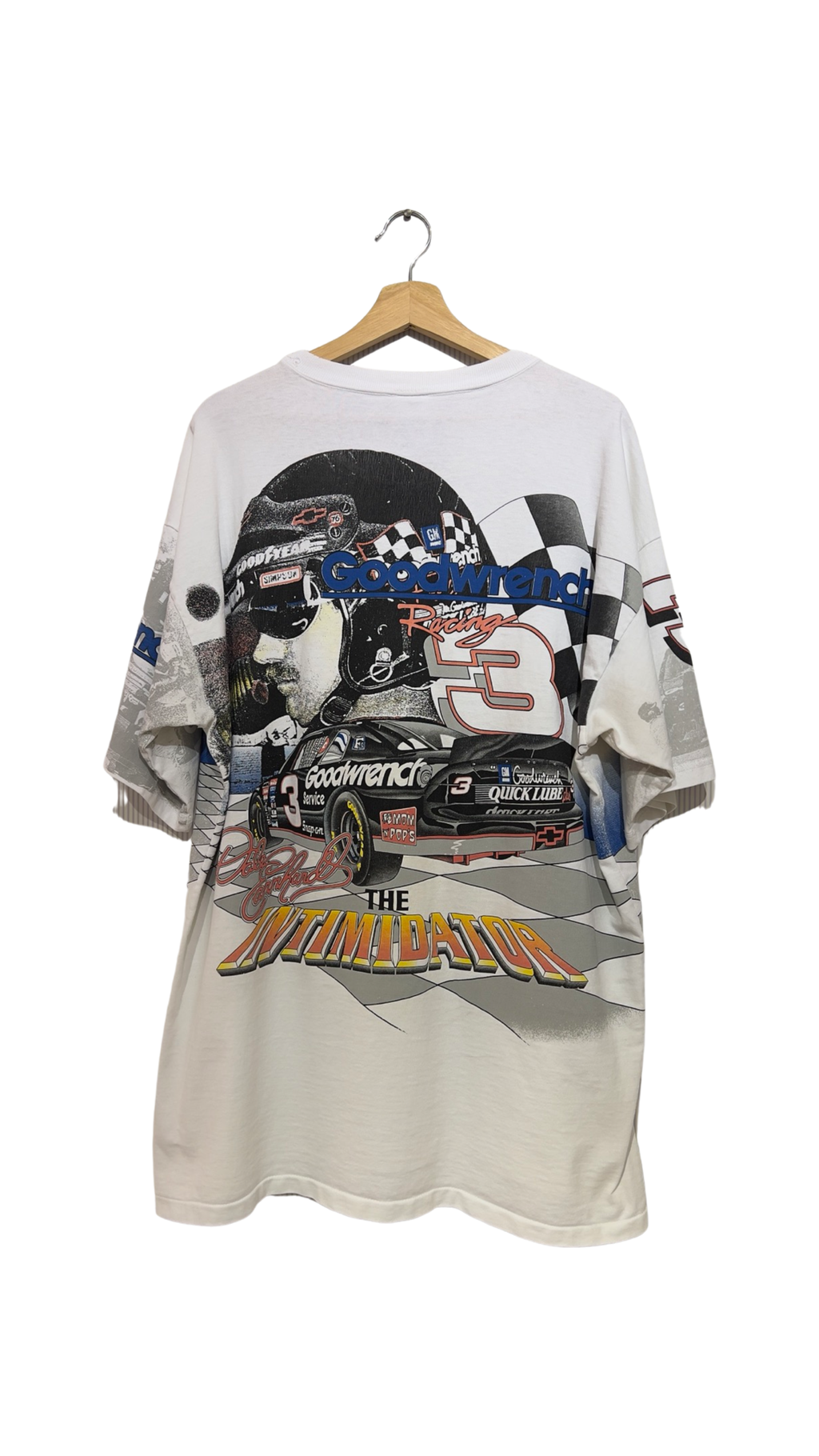 Vintage 90s Dale Earnhardt Sr The Intimidator Tee KIF Vintage
