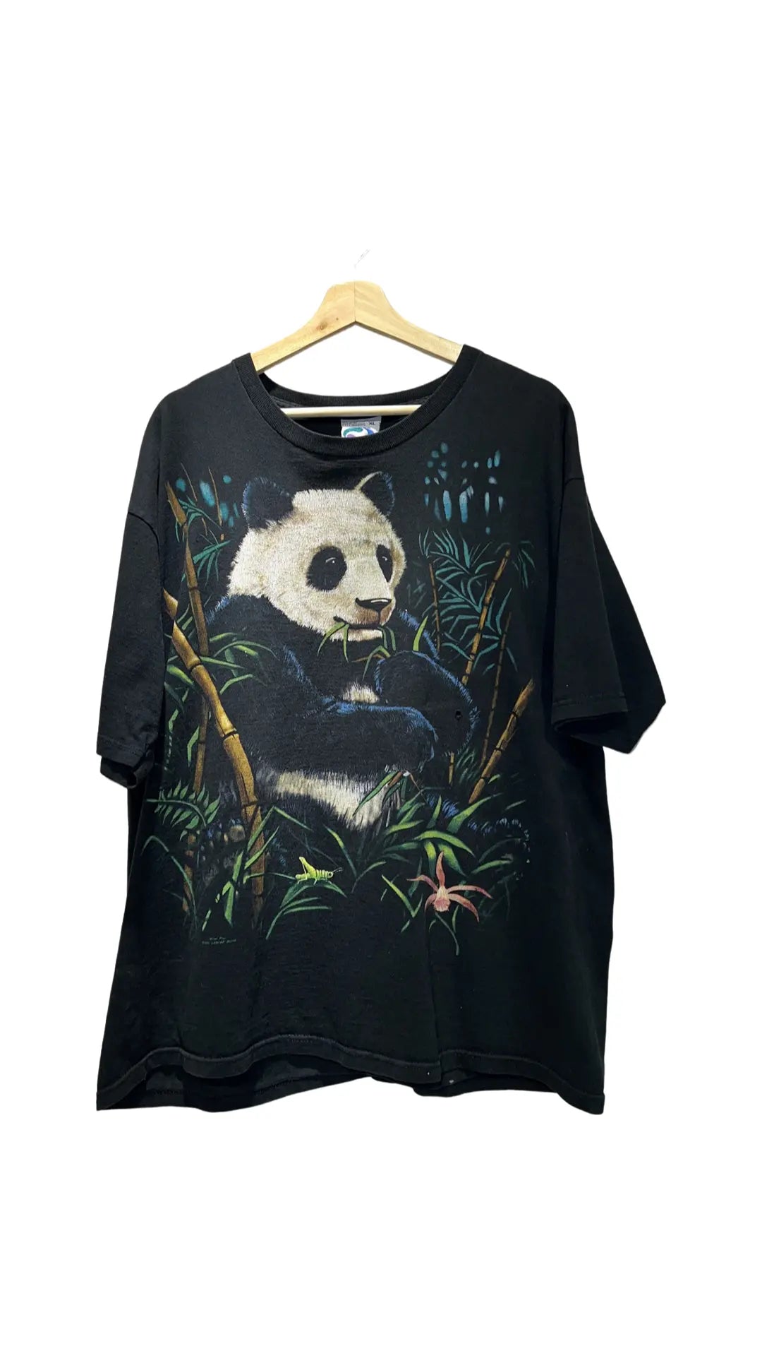 Vintage 1998 Liquid Blue Pandas Double Sided Tee KIF Vintage