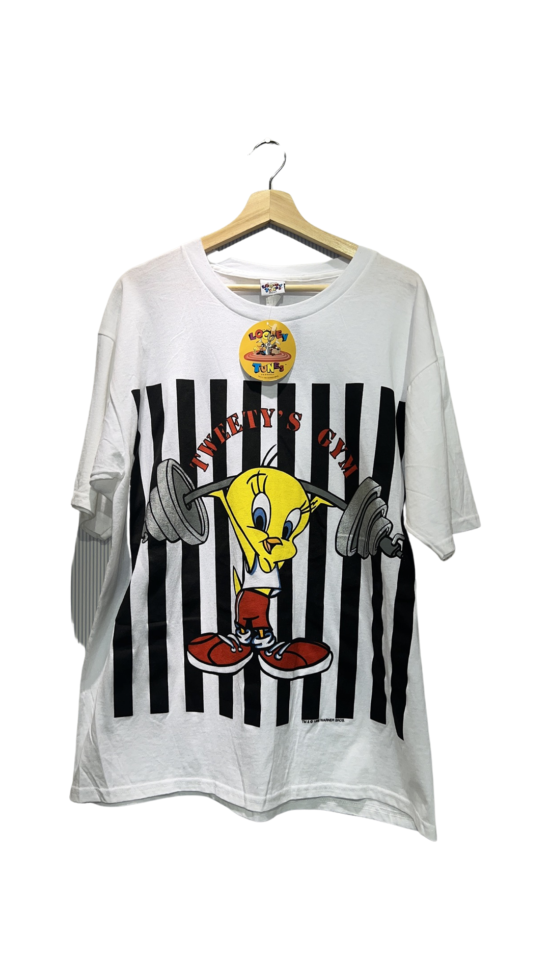 Vintage DS 1994 Tweety Weights Tee KIF Vintage