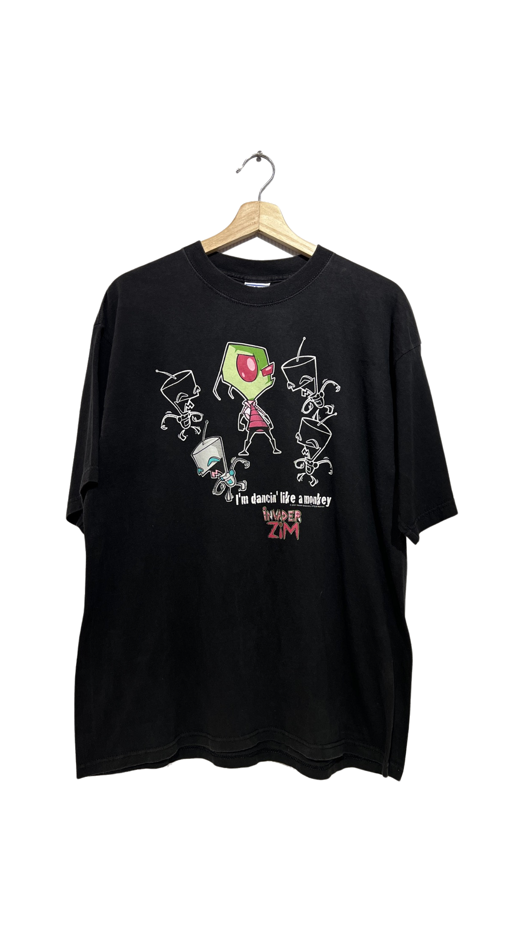 Vintage Rare 2001 Invader Zim Nickelodeon Promo Tee KIF Vintage